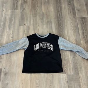 SHEIN Los Angeles crew neck sweater